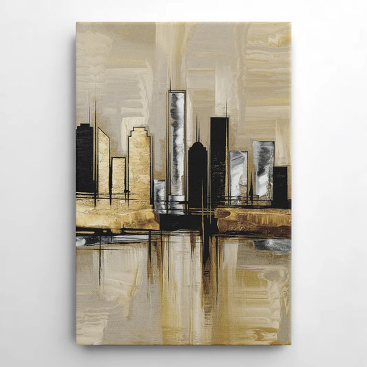 Houston Contemporary Design - Canvas Wall Art