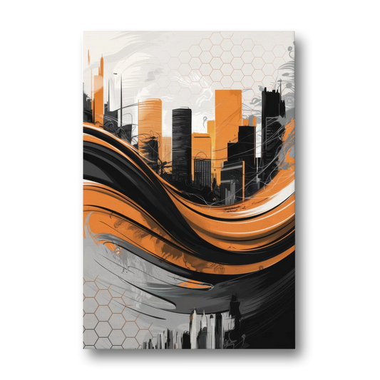 Houston Dynamo Colors - Canvas Wall Art - Front