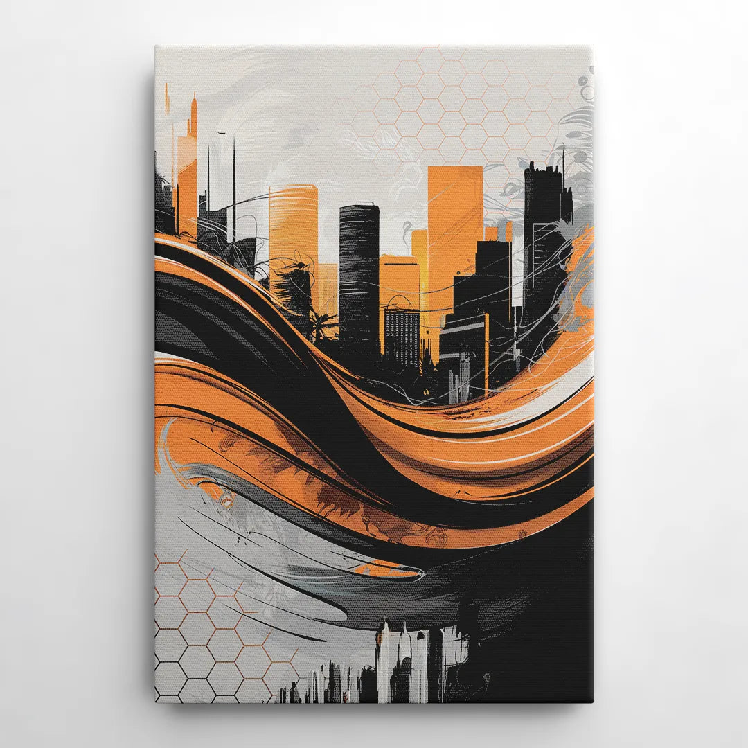 Houston Dynamo Colors - Canvas Wall Art