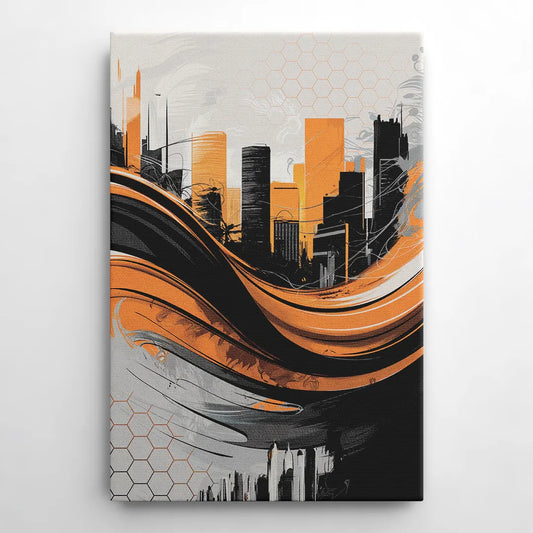 Houston Dynamo Colors - Canvas Wall Art