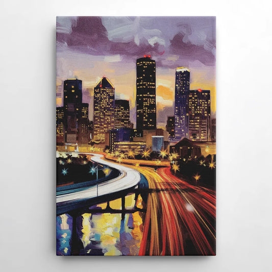 Houston Photography Collection - Canvas Wall Art