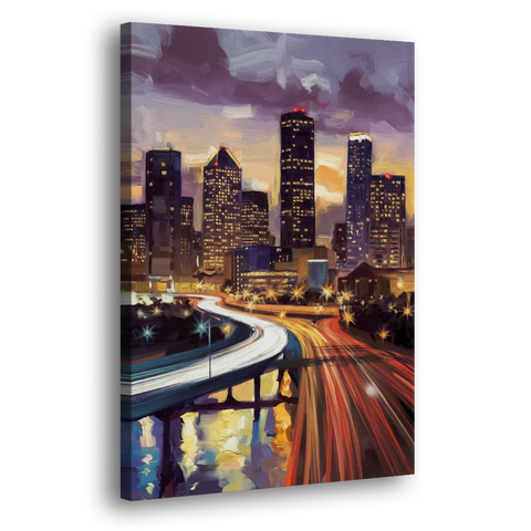 Houston Photography Collection - Canvas Wall Art