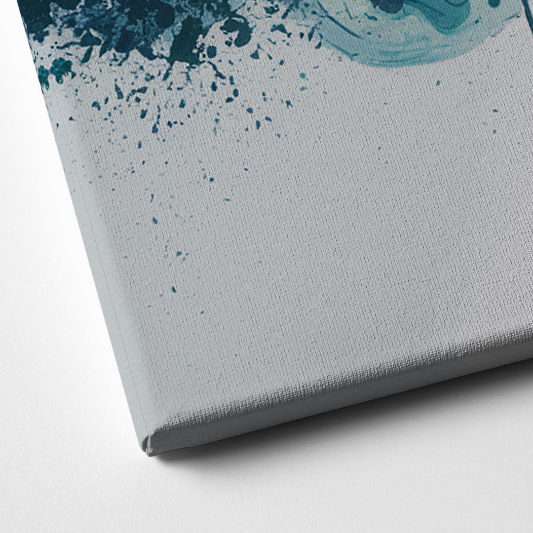 Houston Skyline Horizon Canvas Close Up