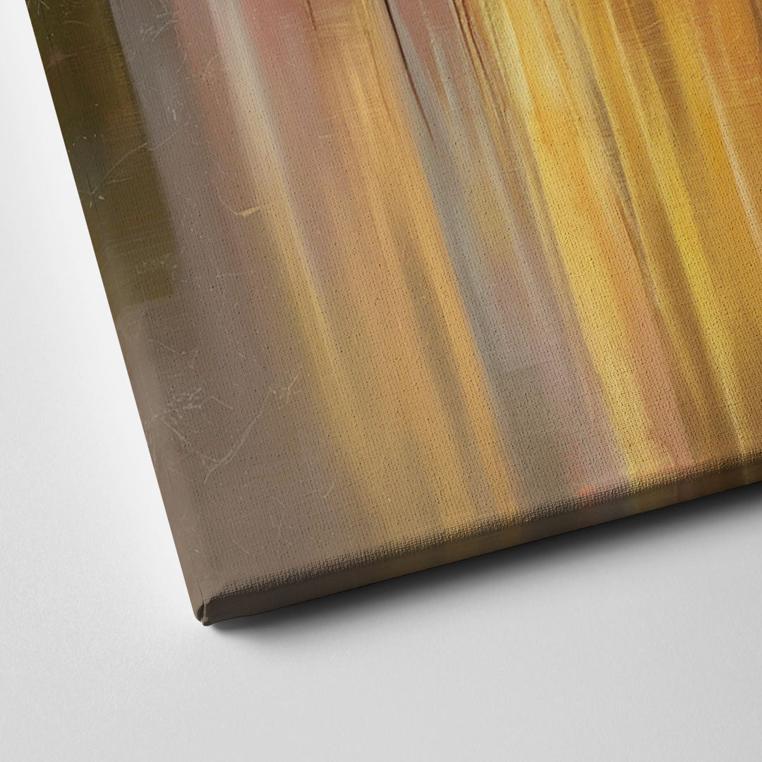 Houston Skyline Silhouette Canvas Close Up