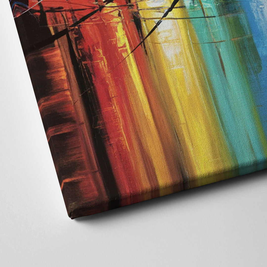 Houston Urban Energy Canvas Close Up