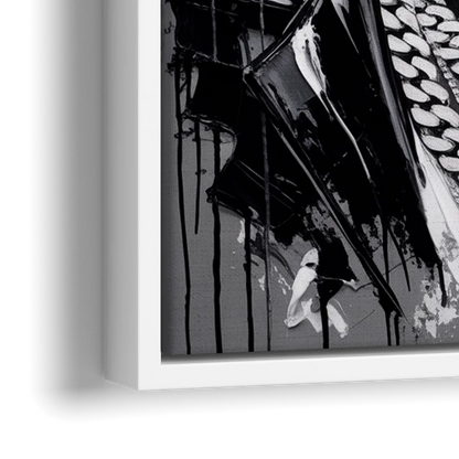 Humble Soul 2.0 - Close-Up White Frame Canvas