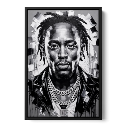 Humble Soul 2.0 - Black Frame Canvas