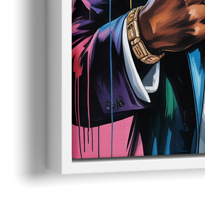Humble Soul - Close-Up White Frame Canvas