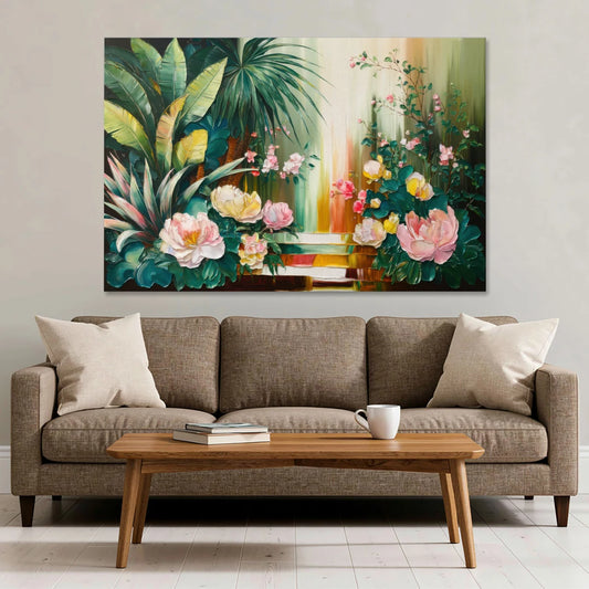 Huntsville Botanical Garden Bliss - Canvas Wall Art - Sofa - 60x40