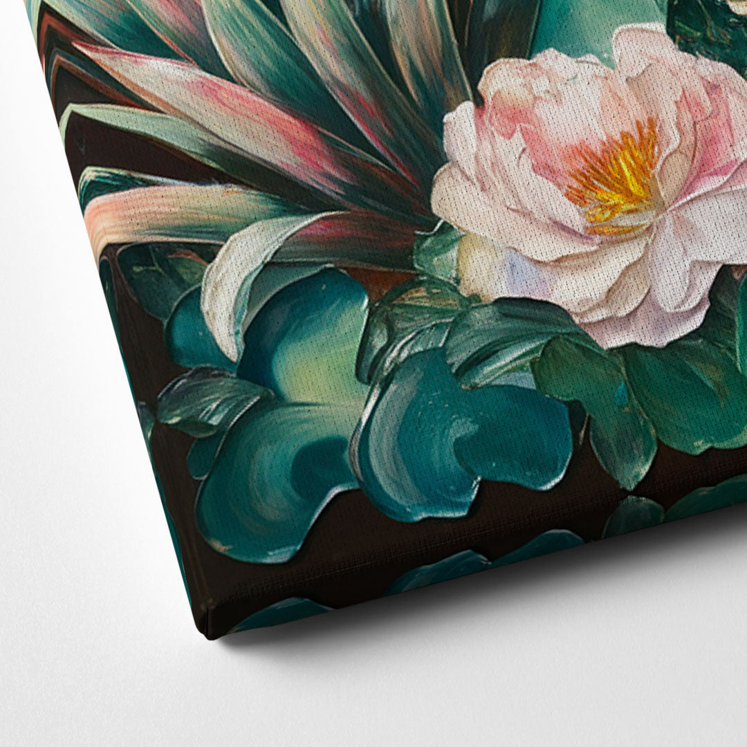Huntsville Botanical Garden Bliss Canvas Close Up