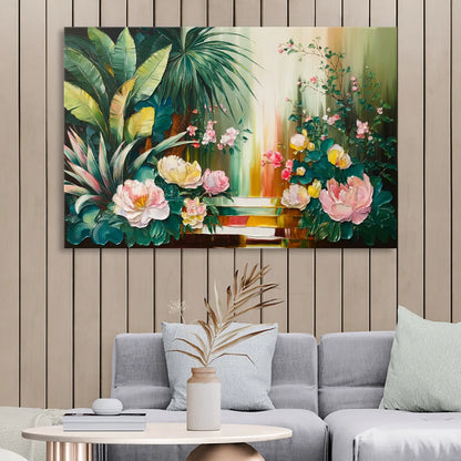 Huntsville Botanical Garden Bliss Living Room - Canvas Wall Art