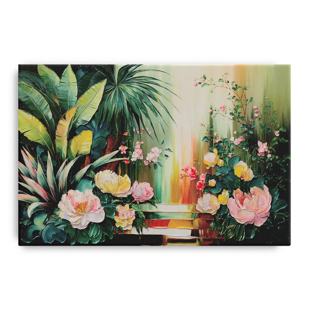 Huntsville Botanical Garden Bliss Front - Canvas Wall Art