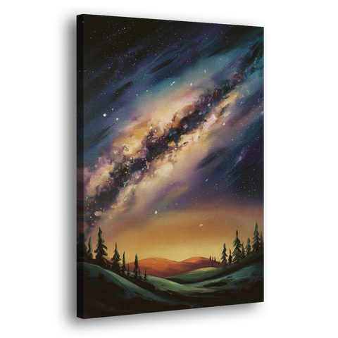 Huntsville Night Sky Astronomy - Canvas Wall Art