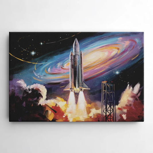 Huntsville Space Center Tribute - Canvas Wall Art