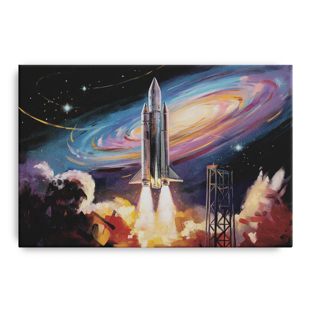 Huntsville Space Center Tribute Front - Canvas Wall Art