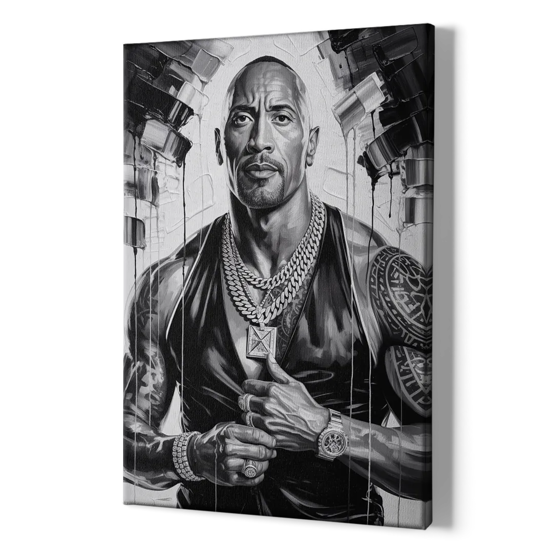 Hustle 2.0 - Canvas Print Art Sides