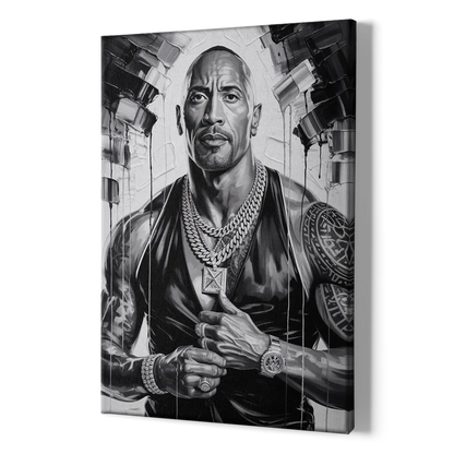 Hustle 2.0 - Canvas Print Art Sides
