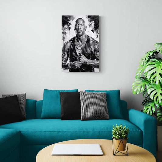 Hustle 2.0 - Canvas Wall Art Living Room