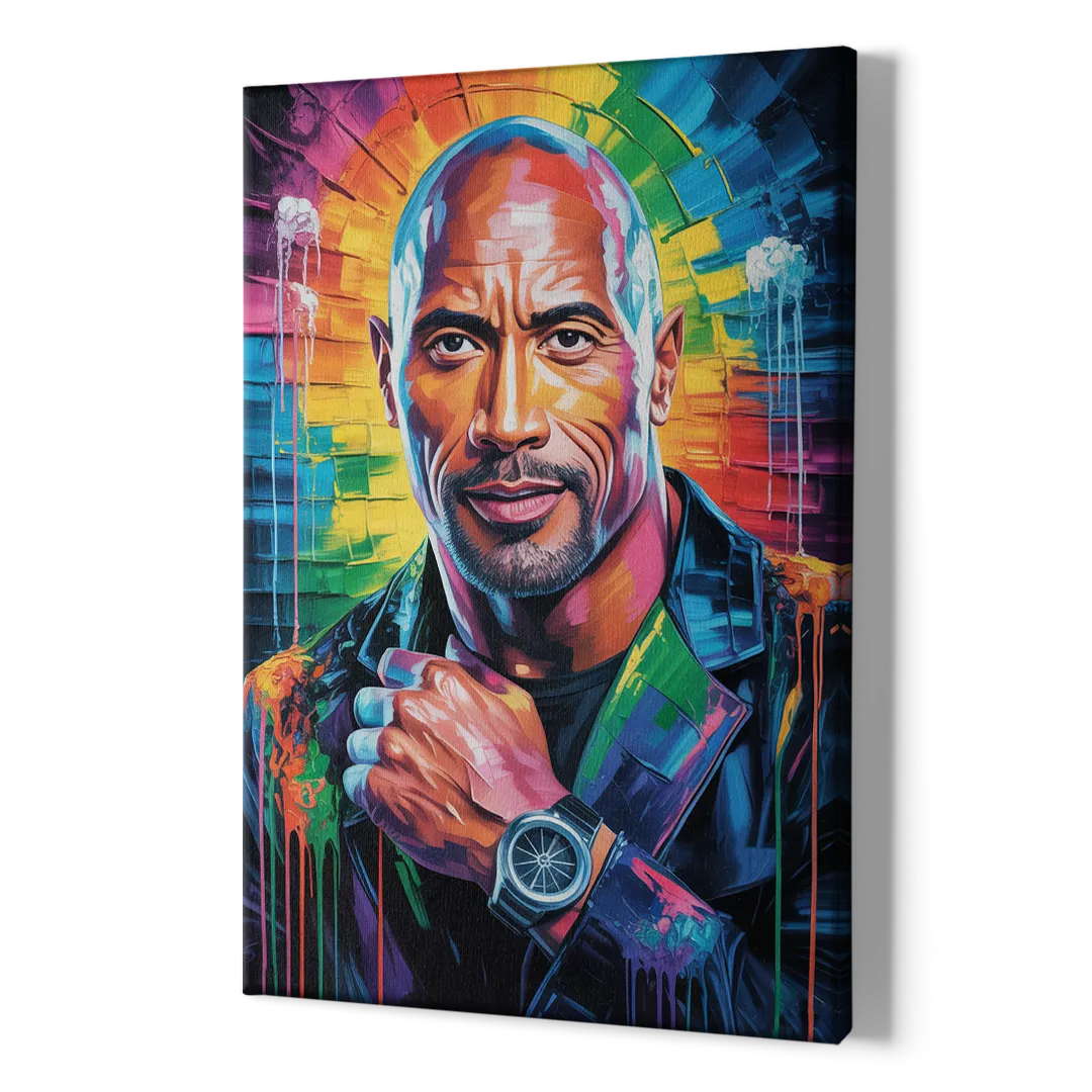 Hustle - Canvas Print Art Sides