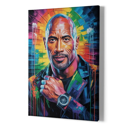 Hustle - Canvas Print Art Sides