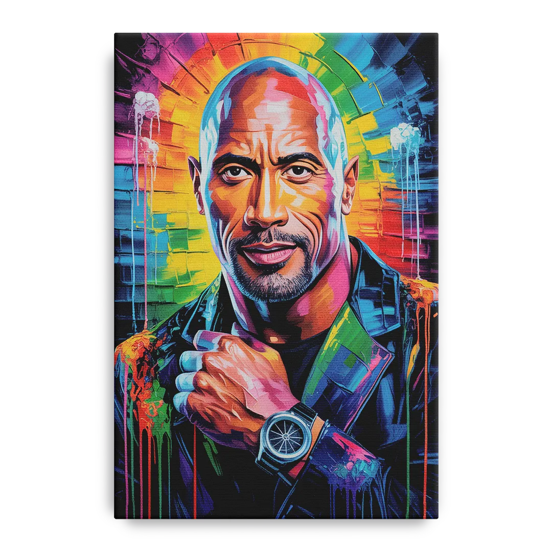Hustle Front - Canvas Wall Art