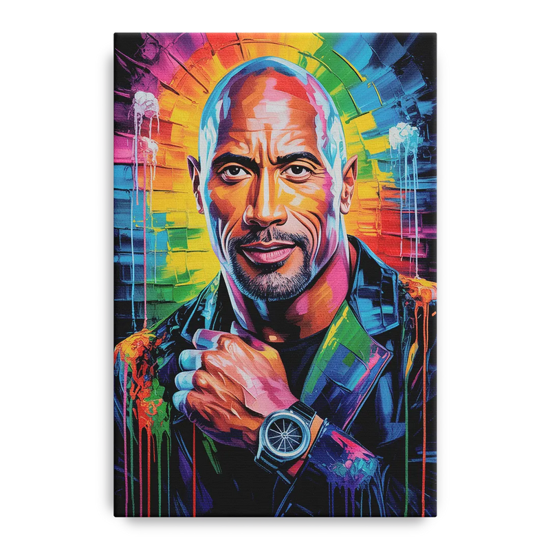 Hustle Front - Canvas Wall Art