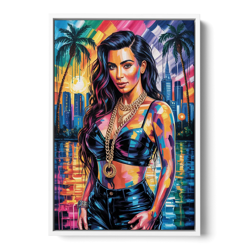 Iconic 2.0 Front - White Canvas Wall Art