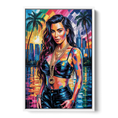 Iconic 2.0 - White Frame Canvas
