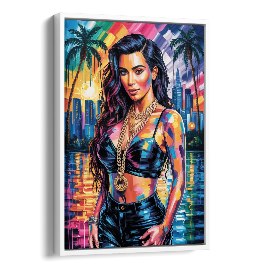 Iconic 2.0 Side - White Canvas Wall Art