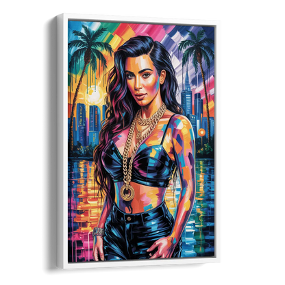 Iconic 2.0 Side - White Canvas Wall Art