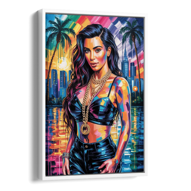 Iconic 2.0 Side - White Canvas Wall Art