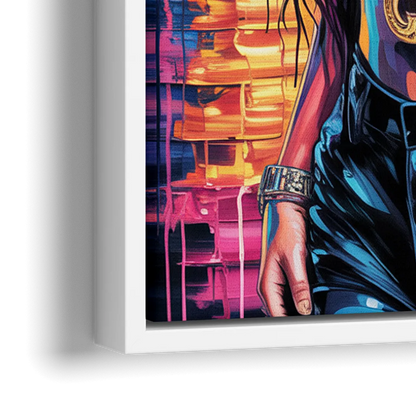 Iconic 2.0 - Close-Up White Frame Canvas