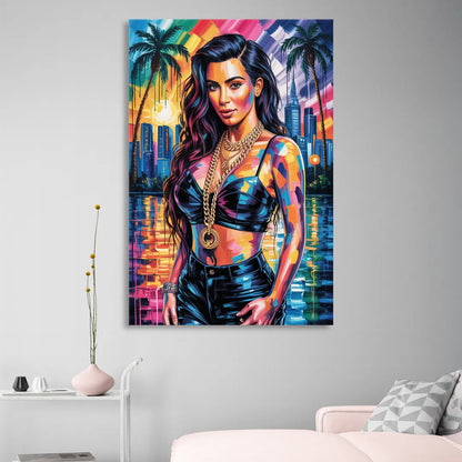 Iconic 2.0 Living Room - Canvas Wall Art