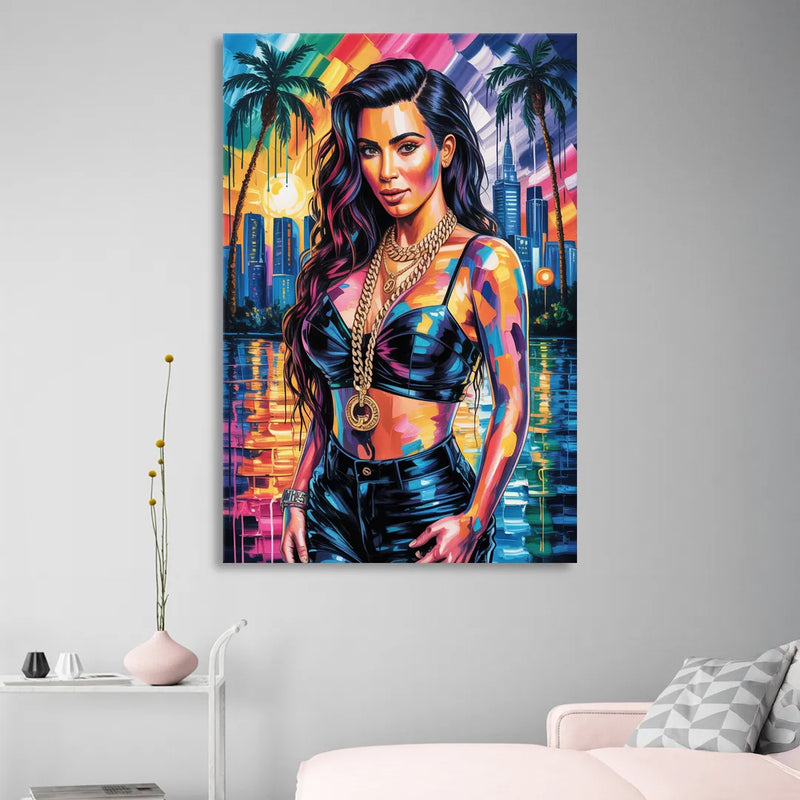 Iconic 2.0 Living Room - Canvas Wall Art