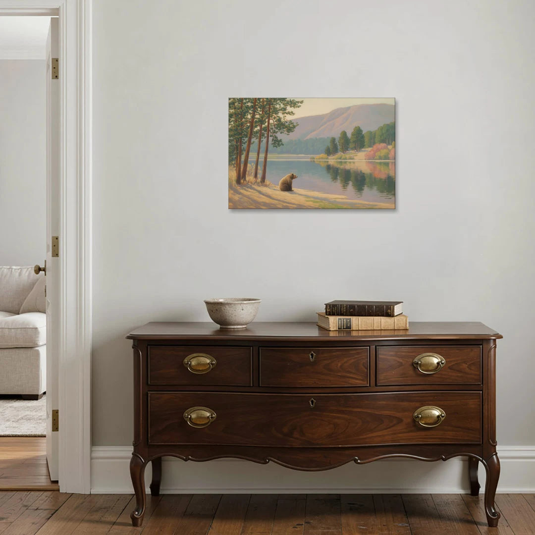 Iconic Big Bear Lake View - Canvas Wall Art - Coffee Table - 30x20