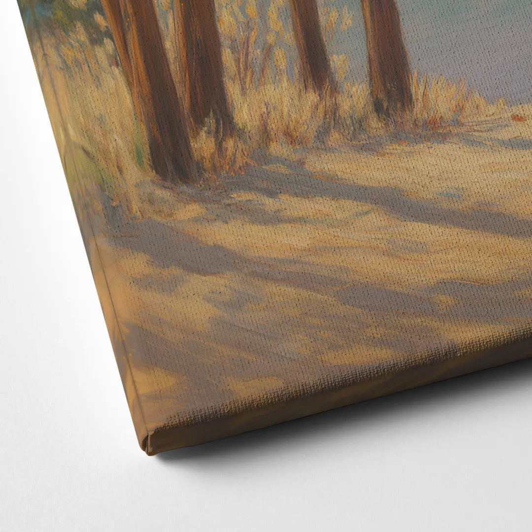 Iconic Big Bear Lake View Canvas Close Up