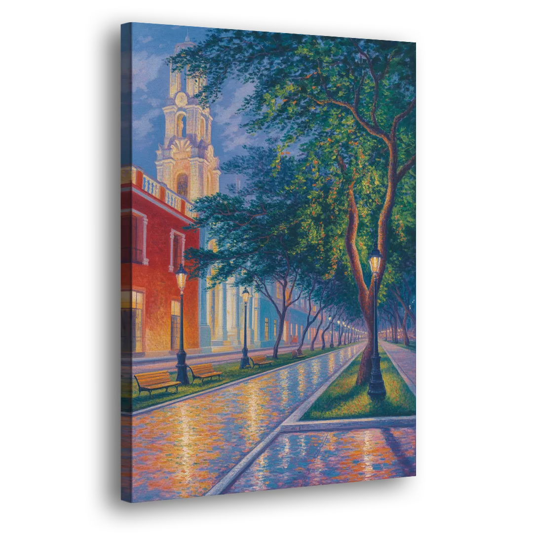 Independencia Park Evening Side - Canvas Wall Art