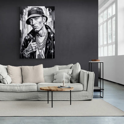Infinite Bars 2.0 - Canvas Wall Art Living Room