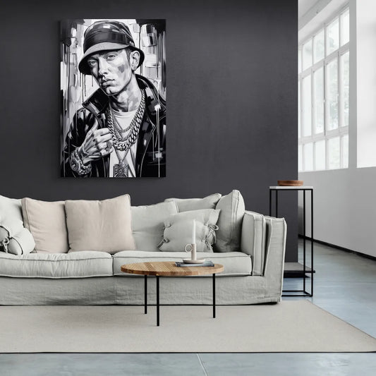 Infinite Bars 2.0 - Canvas Wall Art Living Room