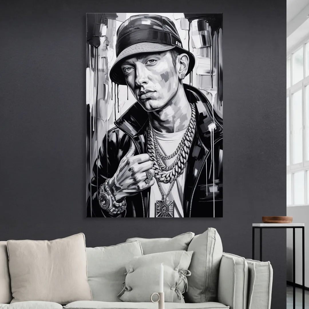 Infinite Bars 2.0 Sitting Room - Canvas Wall Art