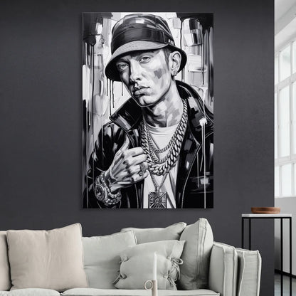 Infinite Bars 2.0 Sitting Room - Canvas Wall Art
