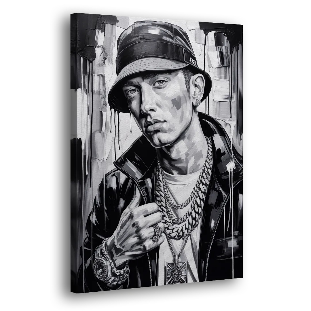 Infinite Bars 2.0 Side - Canvas Wall Art