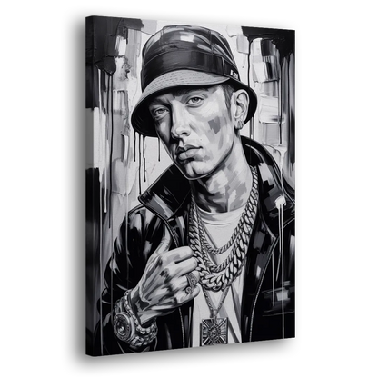 Infinite Bars 2.0 Side - Canvas Wall Art