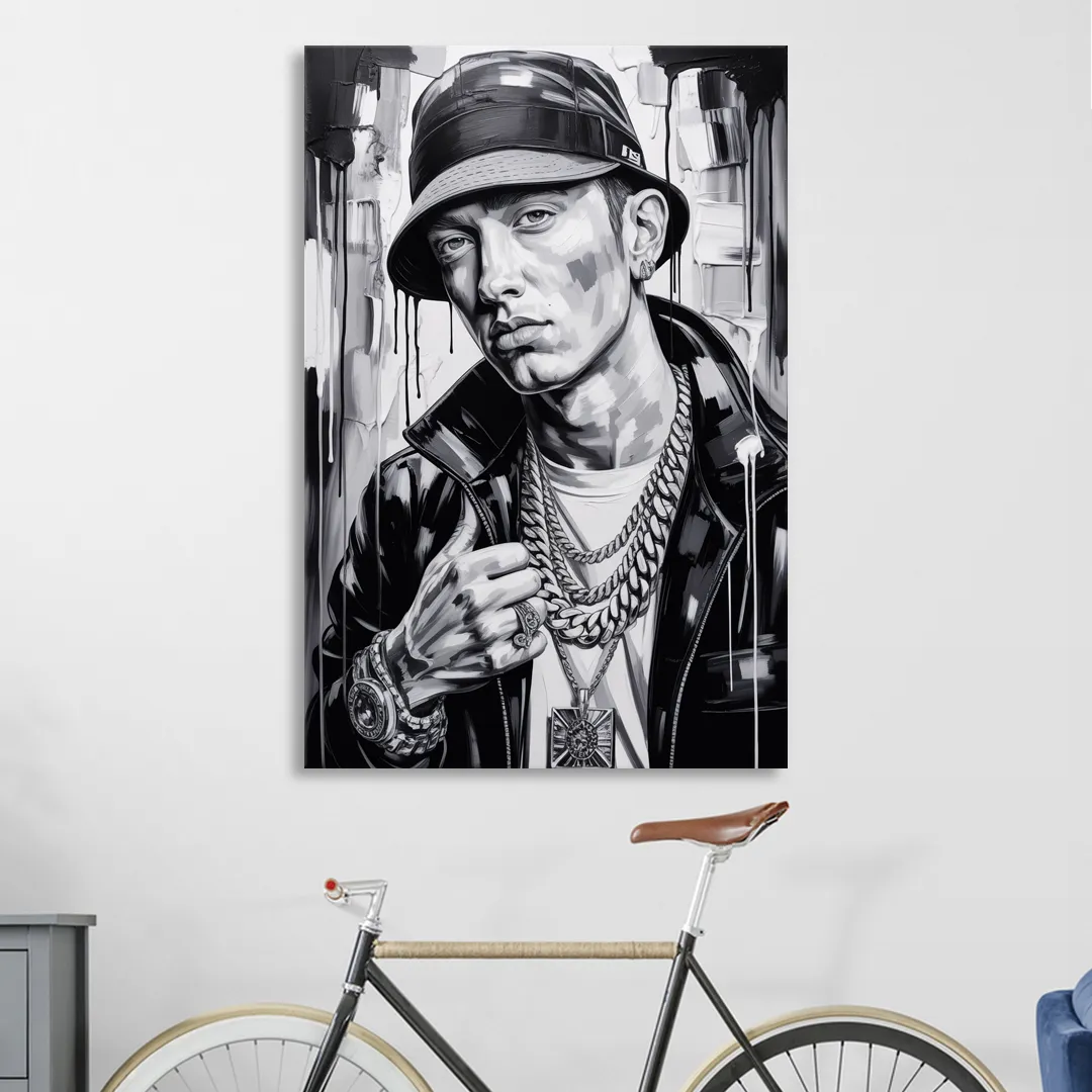 Infinite Bars 2.0 Living Room - Canvas Wall Art