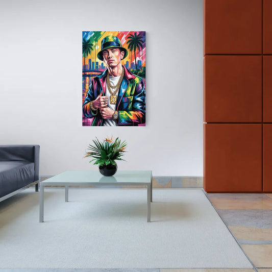 Infinite Bars - Canvas Wall Art Living Room