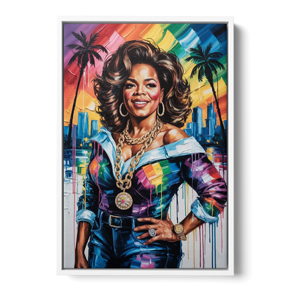 Inspire 2.0 - White Frame Canvas