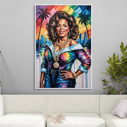 Inspire 2.0 Sitting Room - White Canvas Wall Art