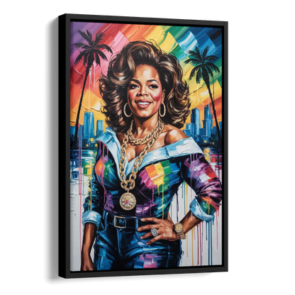 Inspire 2.0 Side - Black Canvas Wall Art