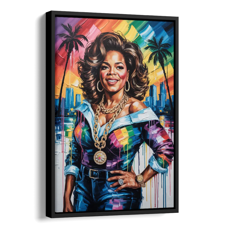 Inspire 2.0 Side - Black Canvas Wall Art