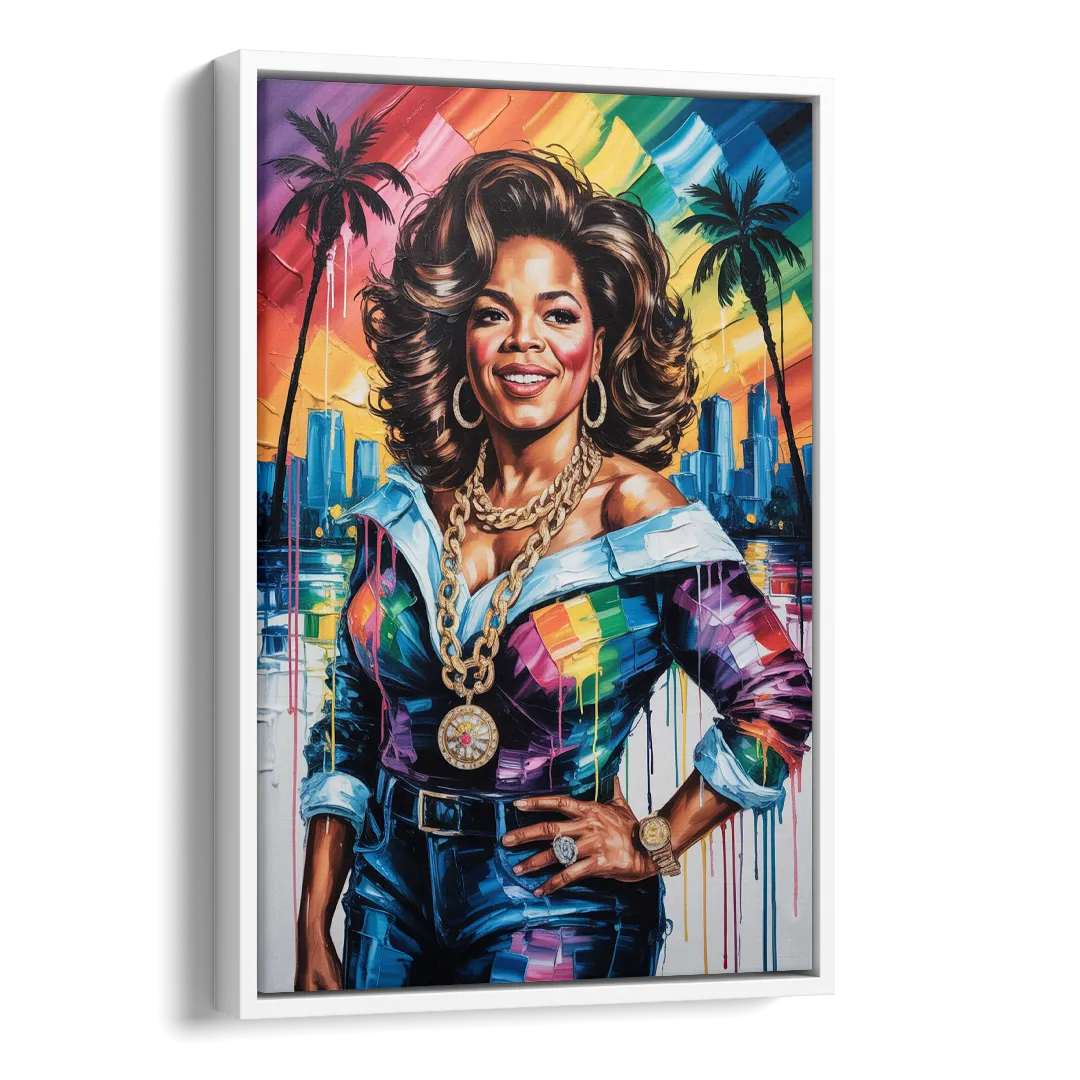 Inspire 2.0 Side - White Canvas Wall Art